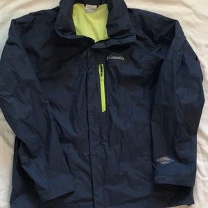 Columbia men’s OMNI TECH , lightweight jacket L